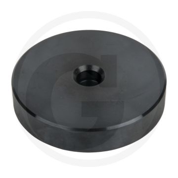 Ks tools steunplaat, 75 mm - doorsnee 75mm, 500g