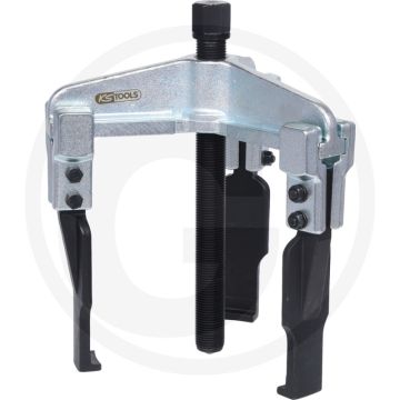 Ks tools universal-abzieher 3-armig mit extrem schlanken ha - schmale ausführung, spitz zulaufender hakenfuß