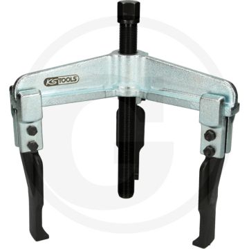 Ks tools universal-abzieher 3-armig mit extrem schlanken ha - schmale ausführung, spitz zulaufender hakenfuß
