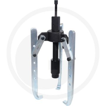 Ks tools hydraulischer universal-abzieher 3-armig, 50-350mm - verstelbare haken, inclusief hydraulik-druckspindel
