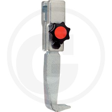 Ks tools snelspantrekkerhaak, 100 mm - speciaal staal, snelverstelling