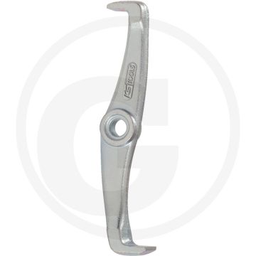 Ks tools trekhaak dubbelzijdig, 130 mm - speciaal staal, 320 gram