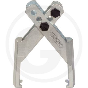 Ks tools crochets à gâchette par paire, 125-155 mm - spanntiefe réglable, acier spécial
