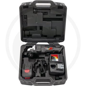 Ks tools accu-haakse slijper, 7.000 omw/min, 2 accus en 1 laadapparaat - lithium-ionen-hochleistungs-akku