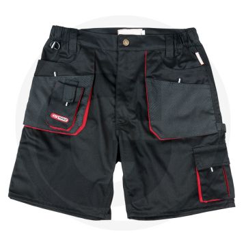 Ks tools werkshorts mit einer vielzahl an taschen, logo aufgestickt, waschbar bis 60°
