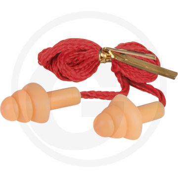 Ks tools oordopjes pu met koord en paddenstoelkop - geluidsisolatie: 33 db