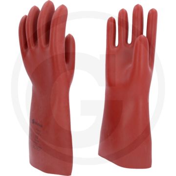 Ks tools elektriker-schutzhandschuh mit mechanischen und thermischen schutz, größe 12, rot, din en 60903-zertifiziert