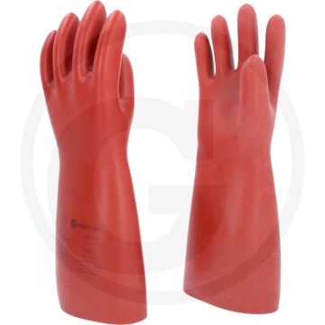 Ks tools elektriker-schutzhandschuh mit mechanischen und thermischen schutz, größe 10, rot, 410mm länge, din en 60903-zertifiziert