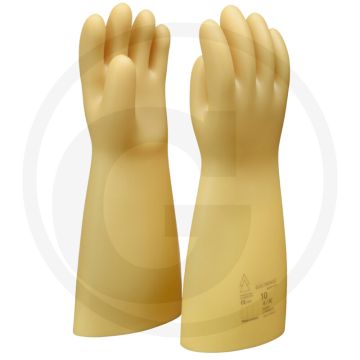 Ks tools elektriker-schutzhandschuh mit schutzisolierung, größe 10, isolierung nach din en 60903, 1000v-zertifikat, klasse 0