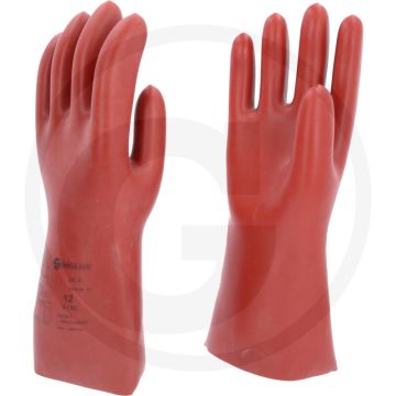 Ks tools elektriker-schutzhandschuh mit mechanischem schutz, größe 12, rot, din en 60903, 1000v, klasse 0