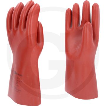 Ks tools elektriker-schutzhandschuh mit mechanischem schutz, größe 12, rot, din en 60903-zertifiziert