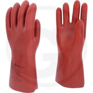 Ks tools elektriker-schutzhandschuh mit mechanischem schutz, größe 12, rot, din en 60903, 26500v, klasse 3