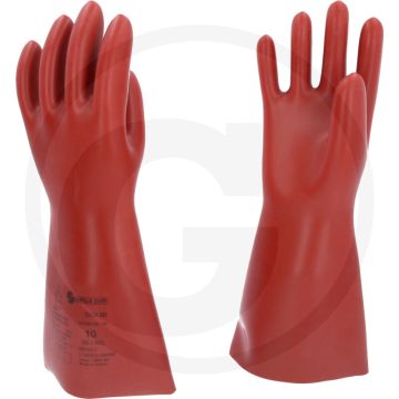Ks tools elektriker-schutzhandschuh, größe 10, rot, isolierung nach din en 60903, 360mm länge