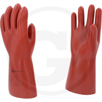 Ks tools elektriker-schutzhandschuh, größe 11, rot, din en 60903 zertifiziert