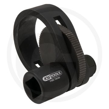 Dispositif de serrage et de rotation excentrique Ks Tools, 33-41 mm - pour articulations de biellettes rondes et hexagonales