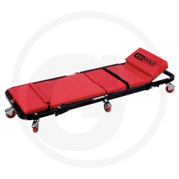 Chariot et chaise pliante inclinable de Ks tools - conception rembourrée pour un travail confortable
