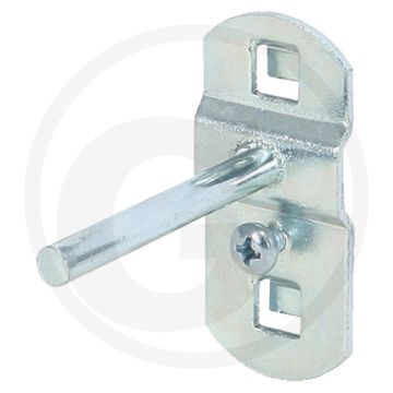Ks tools gereedschaphaak, recht - passend für lochmaß 10 x 10 mm