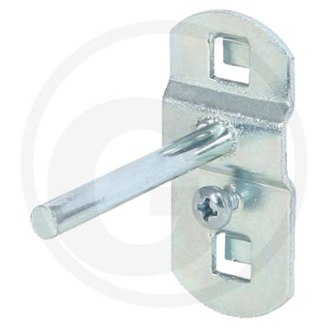 Ks tools gereedschaphaak, recht - passend für lochmaß 10 x 10 mm