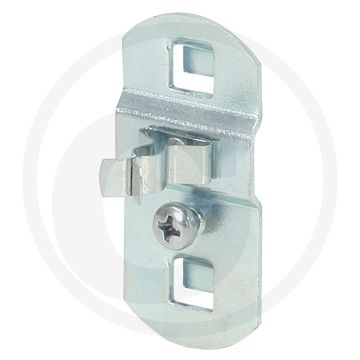 Ks tools gereedschapklem enkel-klein, Ø 6 mm - staal, verzinkt, 1,5 mm dik.