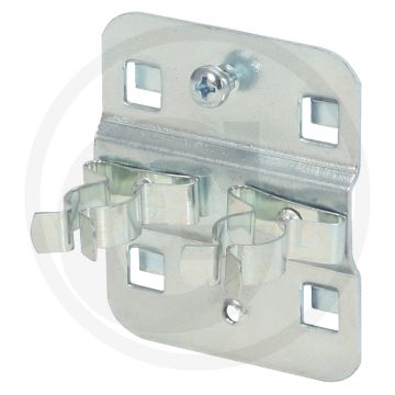 Ks tools gereedschapklem dubbel-klein, Ø 16 mm - passend für lochmaß 10 x 10 mm
