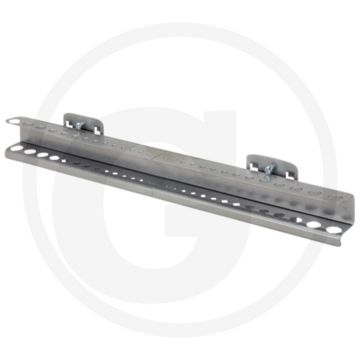Ks tools boor- en binnenzeskantsleutelhouder, 28 gaten, 150 x 55 mm, verzinkt staal, 1,5 mm dikte