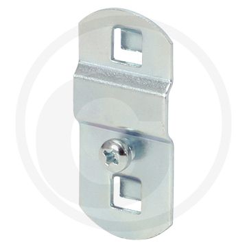 Ks tools grondplaat, klein - passend für lochmaß 10 x 10 mm - lochabstand 38 mm