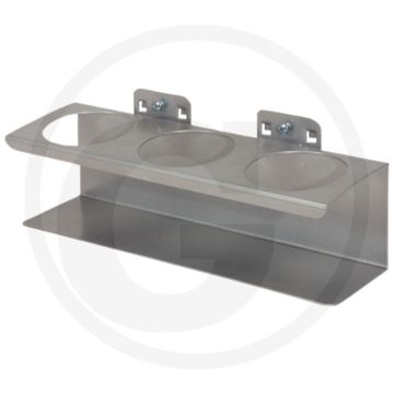 Ks tools spuitbushouder Ø 70 mm, 300 mm - drievoudig, 550 gram, plaatstaal