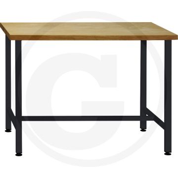 Ks tools werkbank, 840x1200x500mm - stabiele stahlblechkonstruktion, elektrostatisch pulverbeschichtet