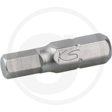 Ks tools 1/4" Bit Sechskant, 25mm, 10 mm - ideal für Handwerk und Industrie