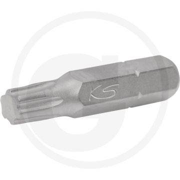 Ks tools 1/4" torx plus® bit, ip25 - versterkte uitvoering met buitenzeskantaandrijving