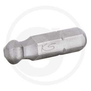 Ks tools 1/4" classic bit binnenzeskant, 25mm, kogelkop, 3mm - ideaal voor handwerk en industrie