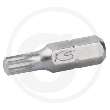 Ks tools 1/4" bit xzn, 25mm, m3 - vielzahn, din 3126 / iso 1173