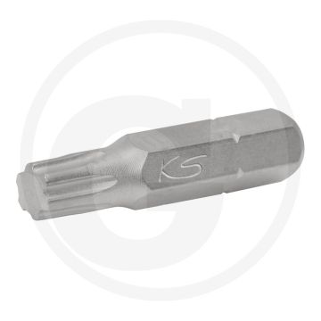 Ks tools 1/4" tx-stern plus bit, 30 mm, ip4 - torx plus, 6.35x6.35x30 mm