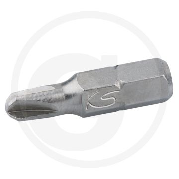 Ks tools 1/4" bit torq-set® 25mm #0 - vernickelt, din 3126, iso 1173 - c 6.3