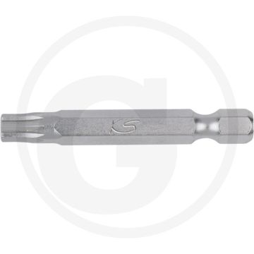 Ks tools 1/4" classic bit für vielzahn schrauben, 50mm, m4 - polytooth, 7x1x50mm