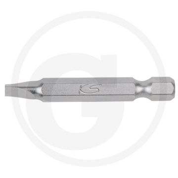 Ks tools ks tools 1/4" classic bit voor zaagsnedeschroeven-schrauben, 50mm, 6mm, verpakt per 5 - buitenzeskantaandrijving, 6,3mm, vernikkeld