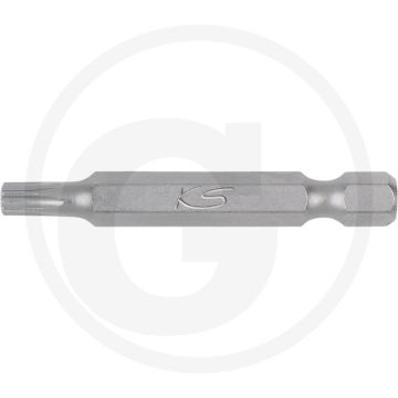 Ks tools 1/4" classic bit für tx bohrschrauben, 50mm, tb15 - torx mit stirnlochbohrung