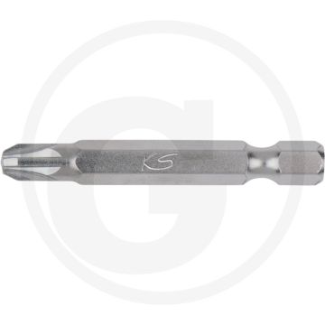 Ks tools 1/4" classic bit pz0, 50mm - acier spécial nickelé