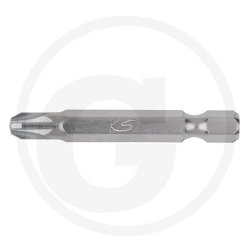 Ks tools 1/4" classic bit pz0, 50mm, vernikkeld - ideaal voor handwerk en industrie