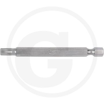 Ks tools 1/4" classic bit für tx-bohrschrauben, 75mm, tb30 - tx-torx® mit bohrung, 6.32x6.32x75mm