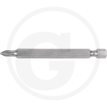Ks tools 1/4" classic bit für kreuzschlitzschrauben ph1, 75mm, vernickelt