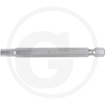 Ks tools 1/4" classic Bit für Sechskantschrauben, 75mm, 3 mm - vernickelt, Spezialwerkzeugstahl