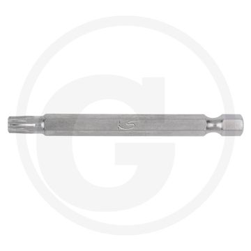 Ks tools 1/4" bit tx-stern, bohrung, 75mm, tb6 - torx mit stirnlochbohrung