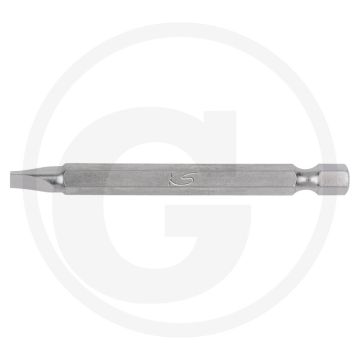 Ks tools 1/4" bit schlitz, 75mm, 10mm - vernickelt, din 3126, iso 1173