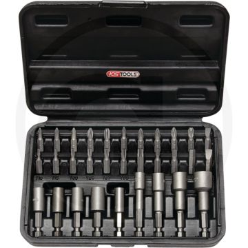 Ks tools 1/4" classic bit und einschraubwerkzeug, 31-teilig - idealer satz für sanitär, heizung und kühlung