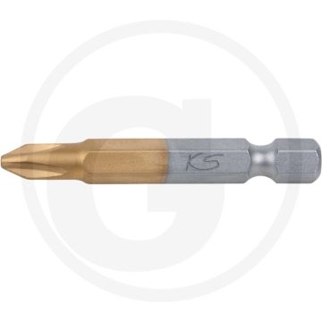 Ks tools Embout 1/4", 50mm, ph3 - titanium-nitriert, für handwerk und industrie
