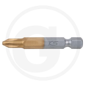 Ks tools 1/4" tin bit, 50mm, ph3 - voor hand- en elektroschroevendraaiers