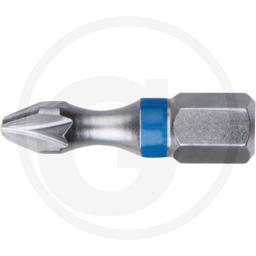 Ks tools 1/4" torsionpower bit, 25mm, pz3 - sechskantantrieb, blau, für hand- und elektrowerkzeuge