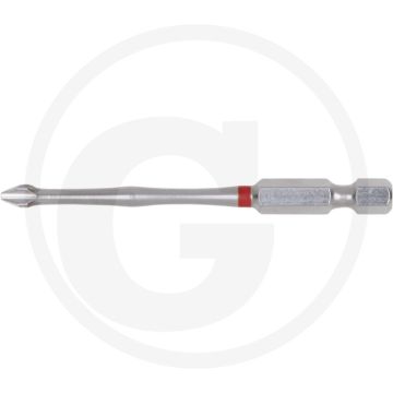 Ks tools 1/4" torsionpower bit, 75mm, ph1 - mit torsion zone