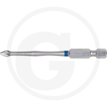 Ks tools 1/4" torsionpower bit, 75mm, pz1 - mit torsionszone